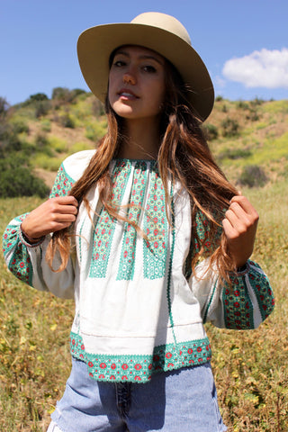Romanian Folk Blouse