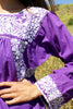 1970s Rare Long Sleeve Hand Embroidered Oaxacan Tunic