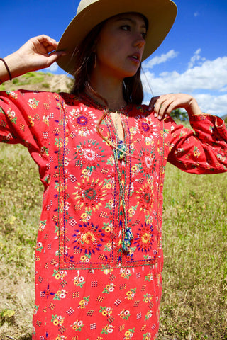 1970s Hand Embroidered Pakistani Tunic