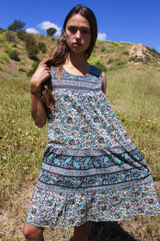 Vintage Indian Cotton Sun Dress – Honeywood