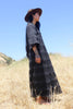 "Gothic Ranch" Mid-Century Mexican Maxi Dress