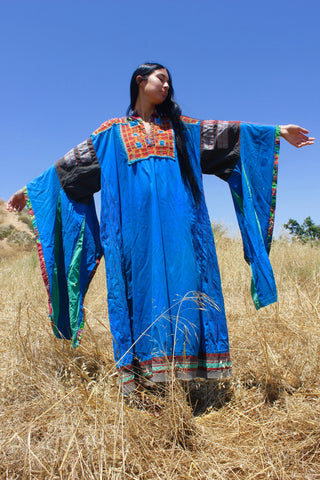 "Cosmic Festival" Out of this World Vintage Handmade Bedouin Kaftan