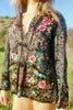 "Chinois Rose" Mid-Century Hand Embroidered Chinese Jacket