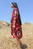 Vintage Cotton Uzbek Suzani Tunic Dress