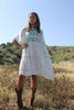 "Siesta Key" Vintage Handwoven Mexican Huipil Tunic