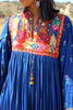 Pakistani Beauty Exceptional Mid Century Folk Art Dress