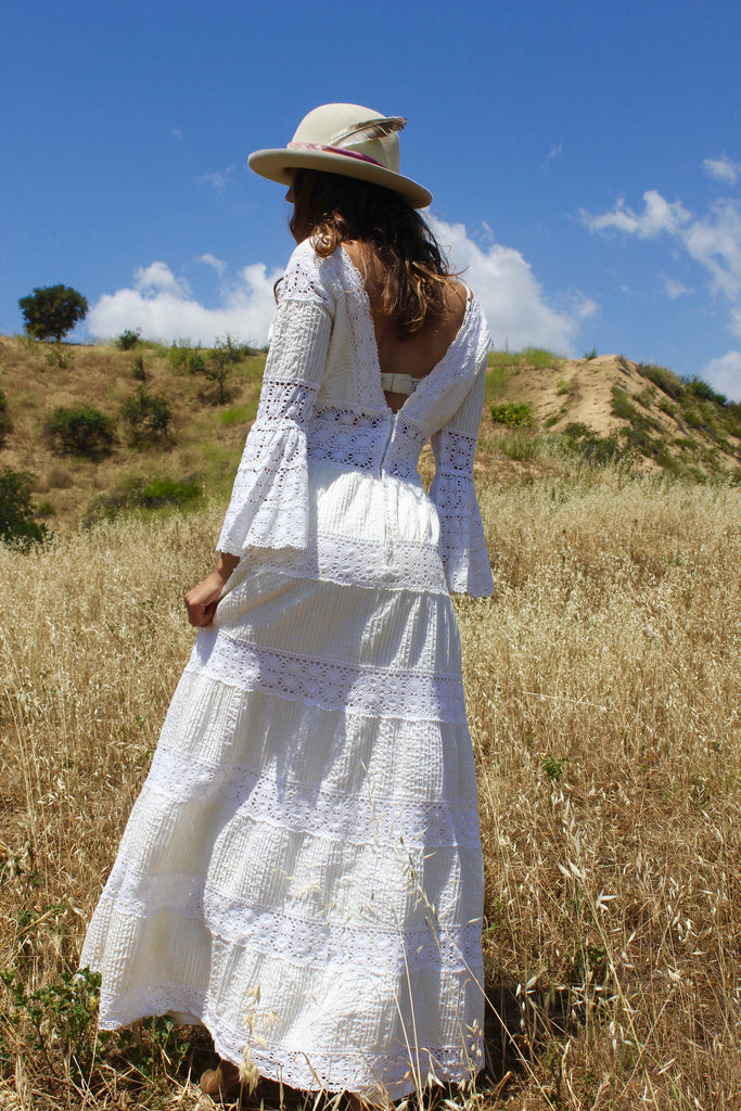 Prairie Folk" GORGEOUS Vintage Mexican Wedding Dress Honeywood Prairie Folk" GORGEOUS Vintage Mexican Wedding Dress Honeywood