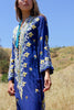 Stunning Heavily Embroidered Middle Eastern Maxi Dress