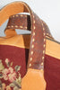 Honeywood Original "Gypsy Overnighter" Bag Antique Needlepoint Carpet Bag