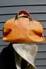 Honeywood Original Handmade Overnighter Bag Antique Needlepoint Elk Hide