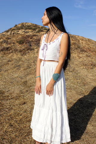 Victorian Petticoat Maxi Skirt