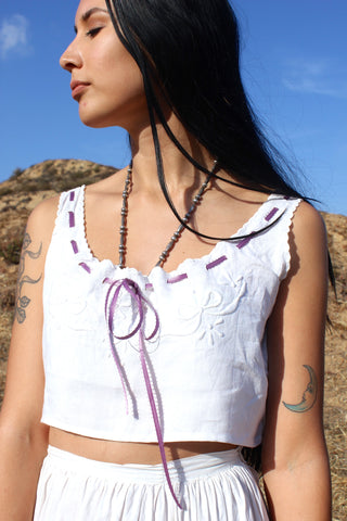 Victorian Cropped Cami Top