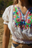 The Ultimate 1930s Hand Embroidered Hungarian Folk Blouse