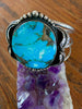 Large Vintage Navajo Turquoise Cuff Bracelet