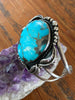 Large Vintage Navajo Turquoise Cuff Bracelet