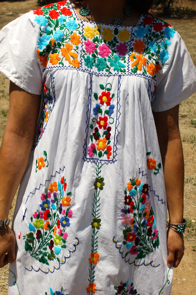 Mexican Maxi Hand Embroidered Wedding Dress Honeywood Mexican Maxi Hand Embroidered Wedding Dress Honeywood