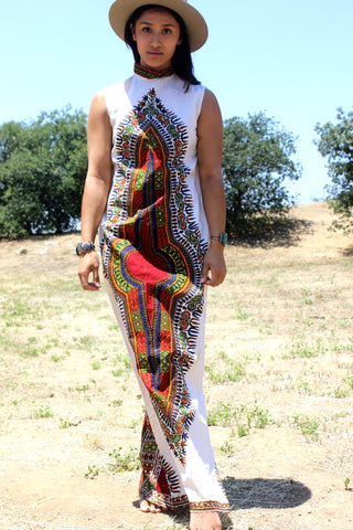 *SALE* Dashiki Maxi Dress Circa 1970s