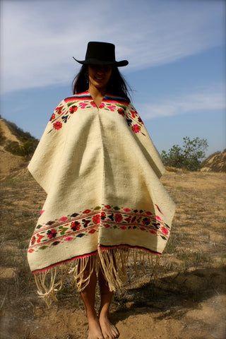 Stunning 1940s Handwoven Saltillo Serape