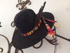The "Texas Star" Vintage Black Reshaped Beaver Hat