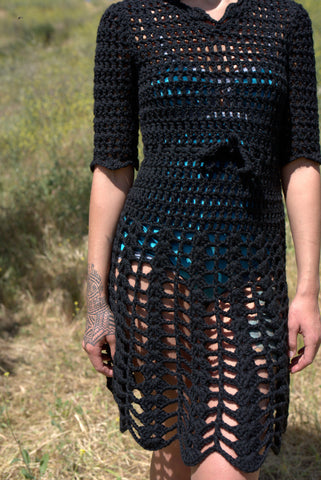 Handmade Vintage Crochet Dress