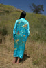 "Festival Queen" One of a Kind hand Embroidered Kimono Duster